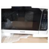 Panasonic NN-SN65KW Microwave Oven with Inverter Technology, 1200W, 1.2 cu.ft. Small Genius Sensor One-Touch Cooking, Popcorn Button, Turbo Defrost-NN-SN65KW-(White)