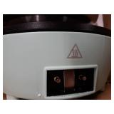 Dash Deluxe Stainless Steel Fondue Maker with Temperature Control, Fondue Forks, Cups, and Rack, with Recipe Guide Included, 3-Quart, Non-Stick Aqua