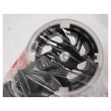 Jetson Electric Bike Jupiter Folding Kick Scooter, LED Light-Up, Adjustable Handle Bar, for Kids Ages 5+ , Black