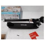 Jetson Electric Bike Jupiter Folding Kick Scooter, LED Light-Up, Adjustable Handle Bar, for Kids Ages 5+ , Black