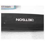 Jetson Electric Bike Jupiter Folding Kick Scooter, LED Light-Up, Adjustable Handle Bar, for Kids Ages 5+ , Black