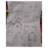 Lighted LED Nativity Holy Family Scene for Outdoor, Yard, Christmas - Lights Up 4 Piece Decoration Set