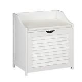 Household Essentials Single Load Hamper Cabinet Seat