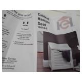 Household Essentials Single Load Hamper Cabinet Seat