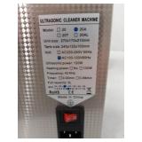 CO-Z 3L Professional Ultrasonic Cleaner with Digital Timer&Heater for Jewelry Glasses Watch Dentures Small Parts Circuit Board Dental Instrument, Industrial Commercial Ultrasound Cleaning Machine 110V