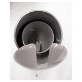 OXO Good Grips Compact Toilet Brush & Canister - Gray