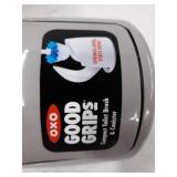 OXO Good Grips Compact Toilet Brush & Canister - Gray