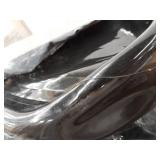 Mophorn Boat Fenders 10 x 28 inches, Vinyl Boat Fender Pack of 4, Ribbed Twin Eyes Boat Bumpers Black and Pump to Inflate