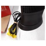 Honeywell  Digital Ceramic Tower Heater, 1500 Watt, Black Oscillating Ceramic Heater Space Heater with Two Heat Settings