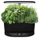 AeroGarden Bounty - Indoor Garden with LED Grow Light, WiFi and Alexa Compatible, Black