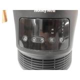 Honeywell HHF370B 360 Degree Surround Fan Forced Heater with Surround Heat Output Charcoal Grey Energy Efficient Portable Heater with Adjustable Thermostat & 2 Heat Settings