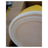 Eagle1623 Yellow Lab Pack Open Head Drum, 20 gal Capacity