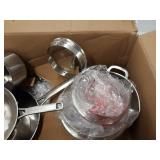 Calphalon Classic Stainless Steel Pots and Pans, 10-Piece Cookware Set