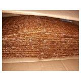 Trademark Innovations Foldable Hyacinth Storage Baskets with Iron Wire Frame (Set of 4)