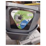 Van Ness Corner Enclosed Cat Pan, Silver, Large (CP9)