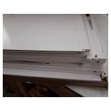 EZ Home Solutions FFR101WH01 Foldable Furniture 2 Drawer Night Stand, 22 x 16 x 19", White