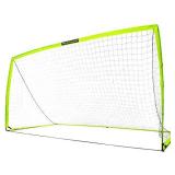 Franklin Sports Blackhawk Backyard Soccer Goal - Portable Kids Soccer Net - Pop Up Folding Indoor + Outdoor Goals - 12