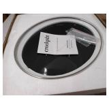 Crock Pot Slow Cooker|8 Quart Programmable Slow Cooker with Digital Countdown Timer, Black Stainless Steel - SCCPVFC800-DS