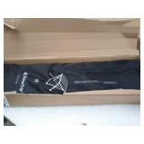 ZIHANLOY Foldable Outdoor Aluminum Alloy Camping Table, Camping Table with Bag, MultiPurpose Aluminum Table, Suitable for Picnics, Barbecues, Parties, Etc. Medium, Black