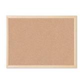 U Brands Cork Bulletin Board, 23 x 17 Inches, Light Birch Wood Frame (265U00-01)