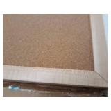 U Brands Cork Bulletin Board, 23 x 17 Inches, Light Birch Wood Frame (265U00-01)