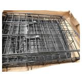 New World 24" Folding Metal Dog Crate, Includes Leak-Proof Plastic Tray; Dog Crate Measures 24L x 18W x 19H Inches, For Small Dog Breed