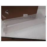 Akro-Mils 30164 Plastic Nesting Shelf Bin Box, (24-Inch x 6-1/2-Inch x 4-Inch), Clear, (6-Pack)