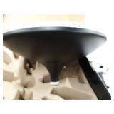 Globe Electric 12784 LED Floor Lamp Torchiere, Energy Star Certified, Dimmable, Super Bright, 43W, 3010 Lumens, Matte Black Finish