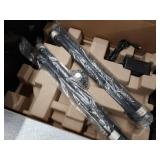 Globe Electric 12784 LED Floor Lamp Torchiere, Energy Star Certified, Dimmable, Super Bright, 43W, 3010 Lumens, Matte Black Finish