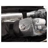 Telescope 70mm Aperture 500mm - for Kids & Adults Astronomical refracting Portable Telescopes AZ Mount Fully Multi-Coated Optics, with Tripod Phone (White)