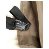 Vailge 2-Seater Heavy Duty Patio Bench Loveseat Cover, 100% Waterproof Outdoor Sofa Cover, Lawn Patio Furniture Covers with Air Vent, Small(Standard), Beige & Brown