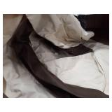 Vailge 2-Seater Heavy Duty Patio Bench Loveseat Cover, 100% Waterproof Outdoor Sofa Cover, Lawn Patio Furniture Covers with Air Vent, Small(Standard), Beige & Brown