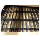 Amazon Basics Foldable Metal Pet Dog Exercise Fence Pen With Door Gate - 60 x 60 x 24 Inches, Black