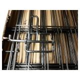 Amazon Basics Foldable Metal Pet Dog Exercise Fence Pen With Door Gate - 60 x 60 x 24 Inches, Black