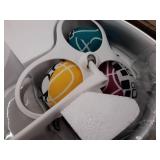 4momsÂ® mamaRoo 4 Multi-Motionâ¢ Baby Swing, Bluetooth Baby Rocker with 5 Unique Motions, Cool Mesh Fabric, Grey