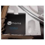 4momsÂ® mamaRoo 4 Multi-Motionâ¢ Baby Swing, Bluetooth Baby Rocker with 5 Unique Motions, Cool Mesh Fabric, Grey