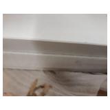 Floating Shelves White Wall Mounted, Set of 3 Wood Wall Storage Shelves Easy to Install, Home Decor Display Shelf for Bedroom, Bathroom, Living Room, Kitchen,L50 x W14 cm