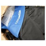 Amazon Basics Pop-Up Soccer Goal Net Set with Carrying Case - 2.5 Feet, Blue