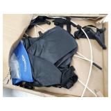 Amazon Basics Pop-Up Soccer Goal Net Set with Carrying Case - 2.5 Feet, Blue