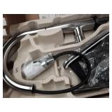 Delta Faucet Essa Touch Kitchen Faucet Brushed Nickel, Kitchen Faucets with Pull Down Sprayer, Kitchen Sink Faucet, Touch Faucet for Kitchen Sink, Touch2O Technology, Arctic Stainless 9113T-AR-DST