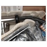 Delta Faucet Essa Touch Kitchen Faucet Brushed Nickel, Kitchen Faucets with Pull Down Sprayer, Kitchen Sink Faucet, Touch Faucet for Kitchen Sink, Touch2O Technology, Arctic Stainless 9113T-AR-DST