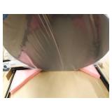 danpinera End Table, Side Table Metal Waterproof Small Coffee Table Sofa Side Table with Round Removable Tray for Living Room Bedroom Balcony and Office (Black)