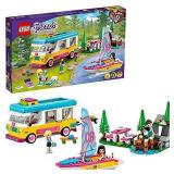 LEGO Friends Forest Camper Van and Sailboat 41681 Building Kit; Forest Toy; New 2021 (487 Pieces)