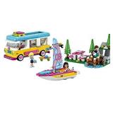 LEGO Friends Forest Camper Van and Sailboat 41681 Building Kit; Forest Toy; New 2021 (487 Pieces)