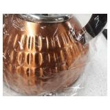 Megachef 3 Liter Stovetop Whistling Kettle in Copper