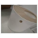 Iris Oyama cat toilet white Petit from above PUNT-430