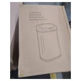 13 Gallon Oval Stainless Steel Automatic Sensor Touchless Trash Can