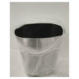 13 Gallon Oval Stainless Steel Automatic Sensor Touchless Trash Can