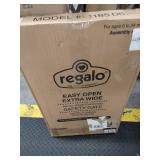 Regalo Extra Wide Easy Open Metal Walk Through Baby Gate