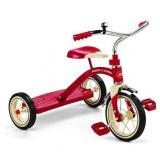 Radio Flyer, Classic Red 10" Tricycle, Rubber Tires